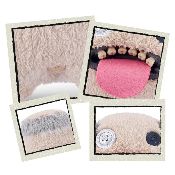 Fuggler Hairy Fuggs 9" Funny Ugly Monster Soft Toy Oogah Boogah Balding