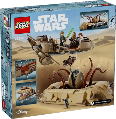 Lego Star Wars 75396 Desert Skiff And Sarlacc Pit