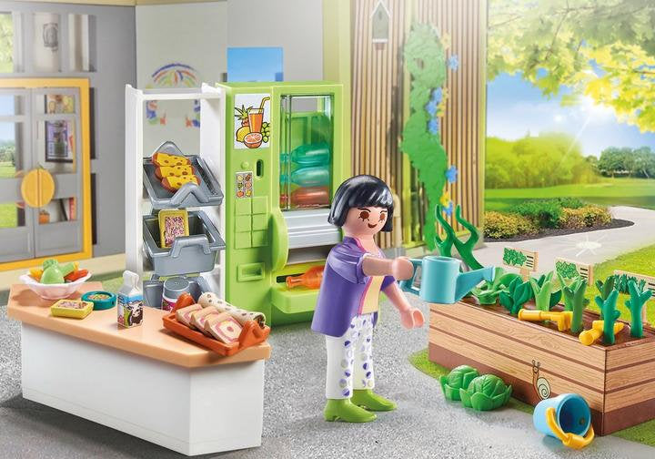 Playmobil City Life 71333 Lunch Kiosk 58pc Playset
