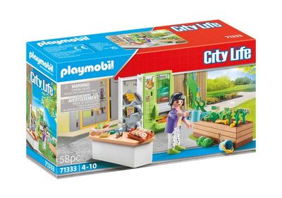 Playmobil City Life 71333 Lunch Kiosk 58pc Playset