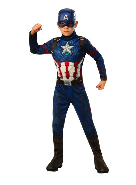 Marvel Avengers Captain America Costume 3-4 Years