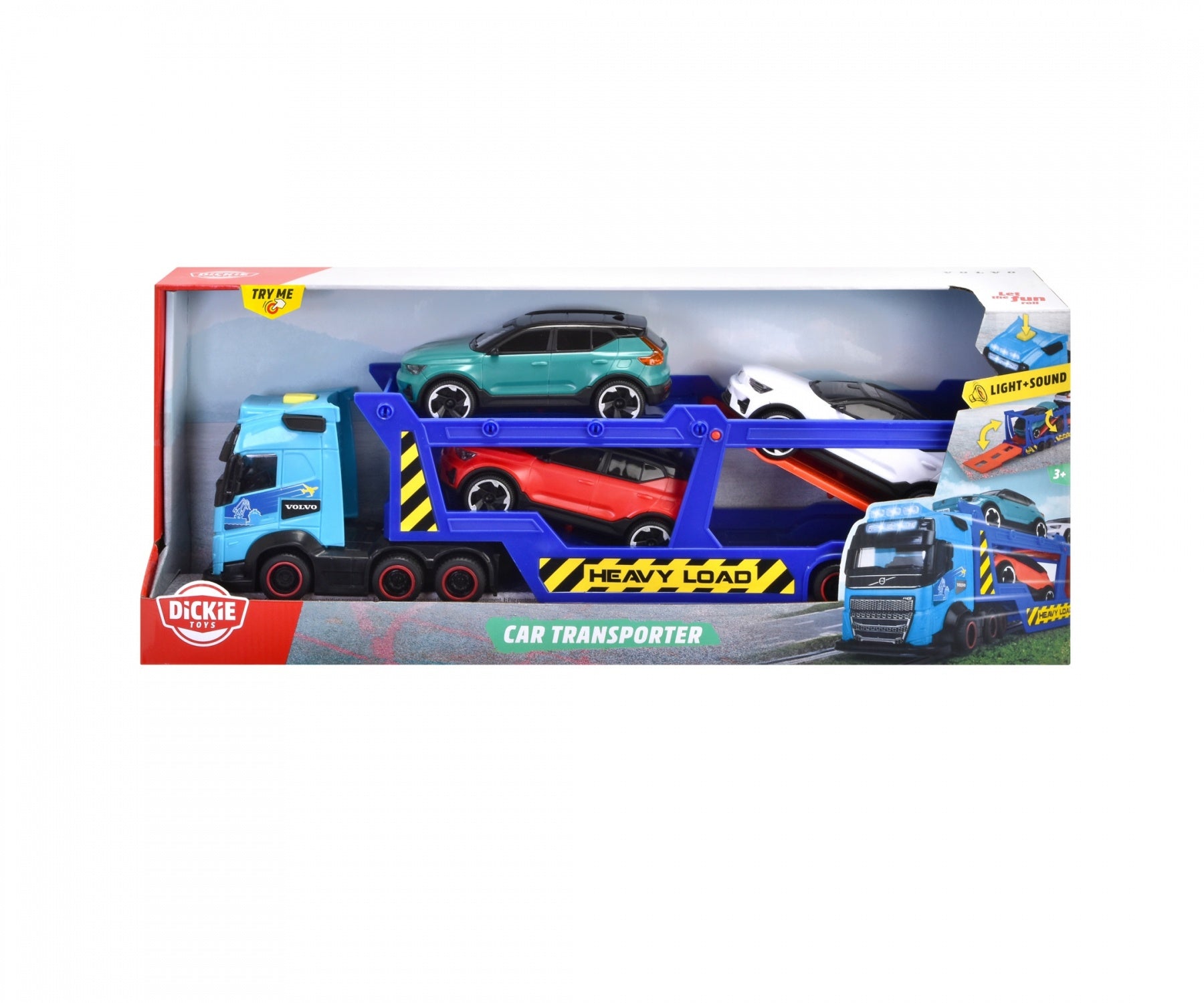 Dickie Car Transporter With Cars
