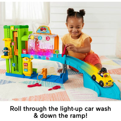 Fisher Price Little People Light Up Learning Garage