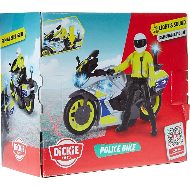Dickie Police Motorbike And Figure