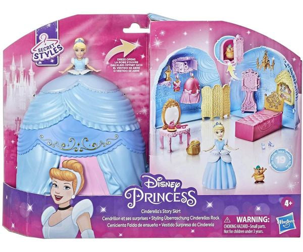 Disney Princess Cinderella's Story Skirt Doll Playset