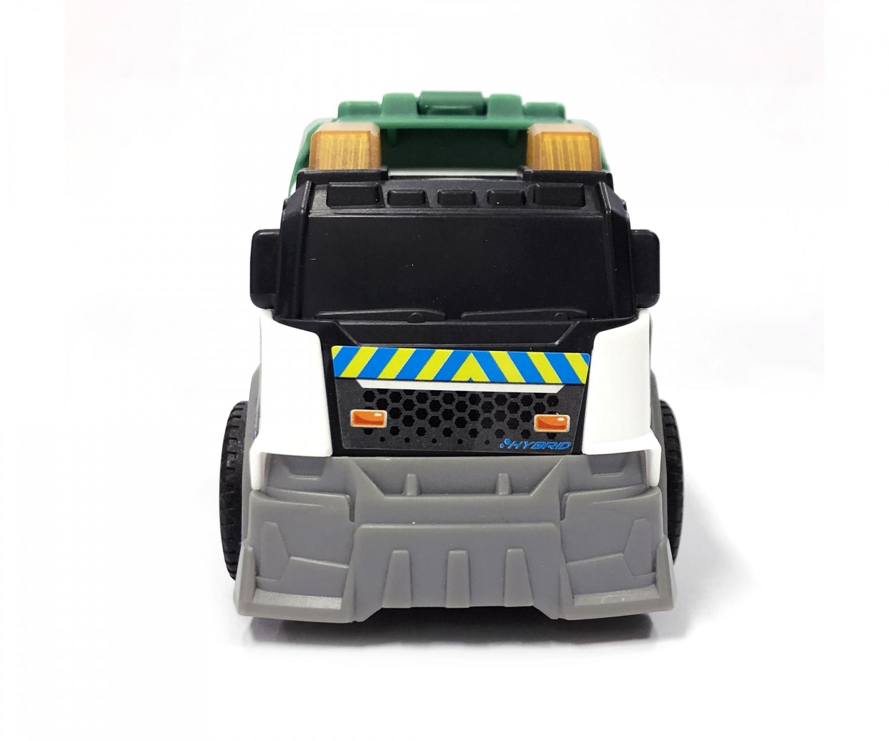 Dickie City Cleaner Garbage Truck Light And Sound