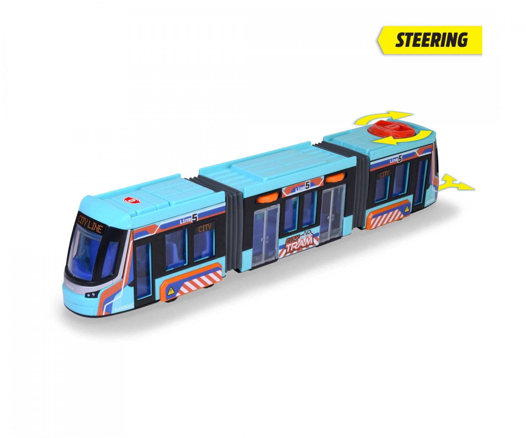 Dickie Siemens City Tram With Steering