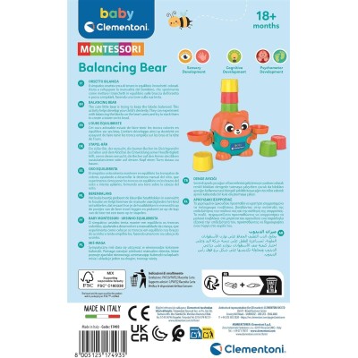 Clementoni Balancing Bear Infant Toy