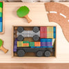 Connetix Magnetic Tiles Rainbow Transport Pack 50pc