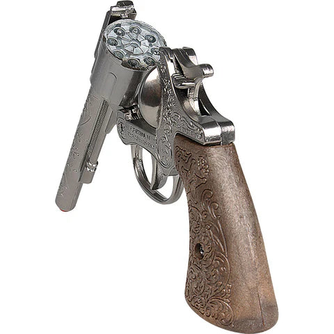 Gonher 8 Cap Diecast Cowboy Pistol / Gun