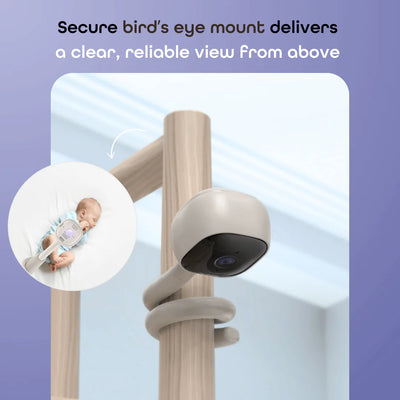 Hubble Go Baby Camera 2K QHD 5-In-1 Baby Monitor