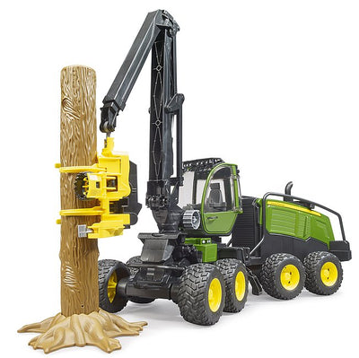 Bruder 02135 John Deere 127G Tree Harvester With Trunk