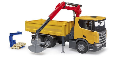 Bruder Scania Super 560R Construction Truck With Crane