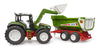 Bruder Roadmax Tractor With Front Loader And Trailer 1:16