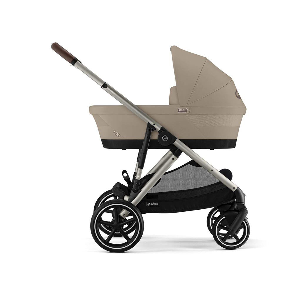 Cybex Gazelle S Bundle Almond Beige With Cloud G Car Seat And Base