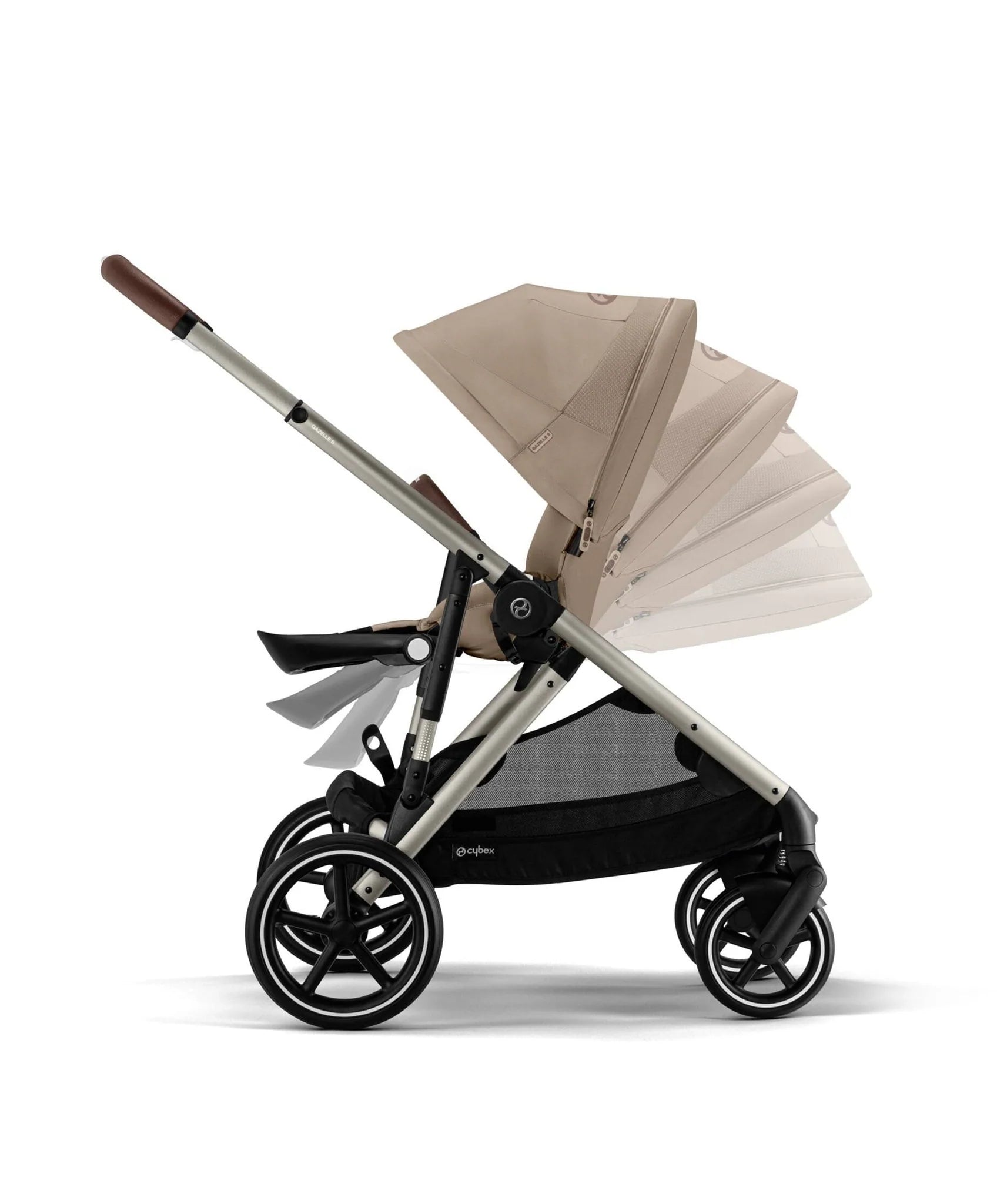 Cybex Gazelle S Bundle Almond Beige With Cloud G Car Seat And Base