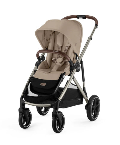 Cybex Gazelle S Bundle Almond Beige With Cloud G Car Seat And Base