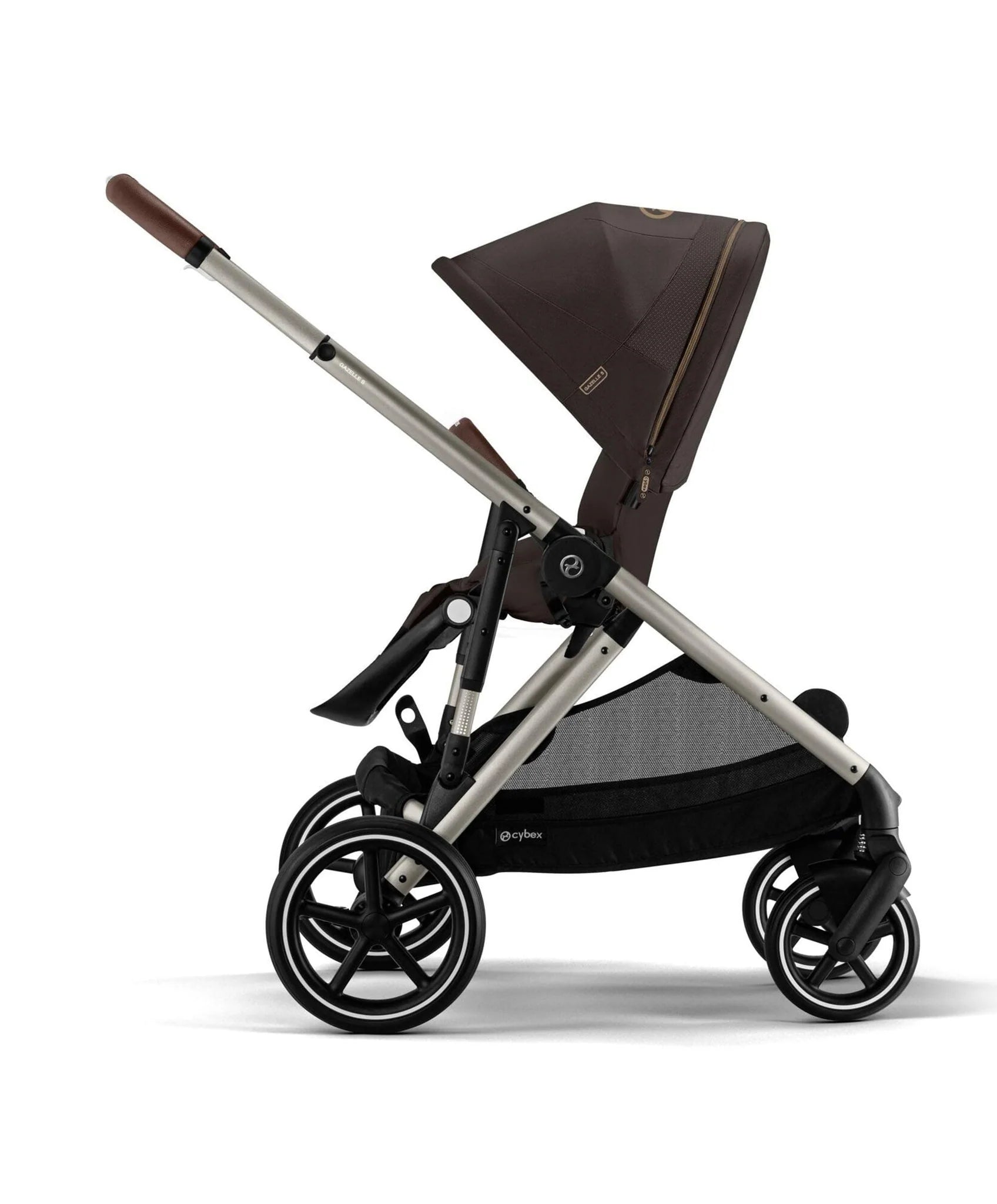 Cybex Gazelle S Bundle Chocolate Brown With Cloud G car Seat And Base