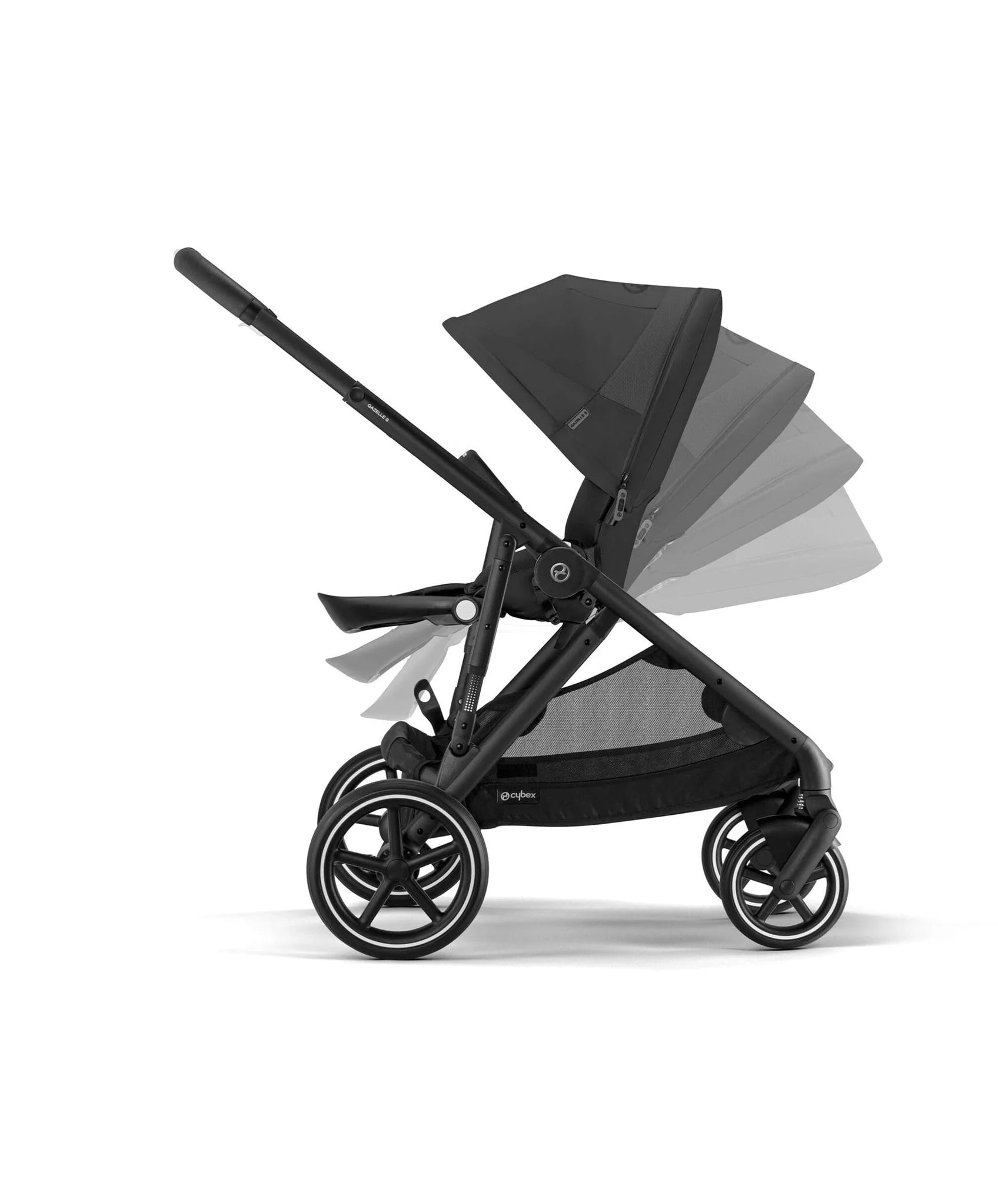 Cybex Gazelle S Bundle Black With Cloud G Car Seat And Base