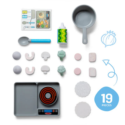 Melissa & Doug Simmer And Stir Stove Top Playset