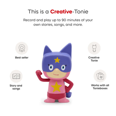 Tonies Creative Tonie Create Your Own Audio Adventures Audio Tonie