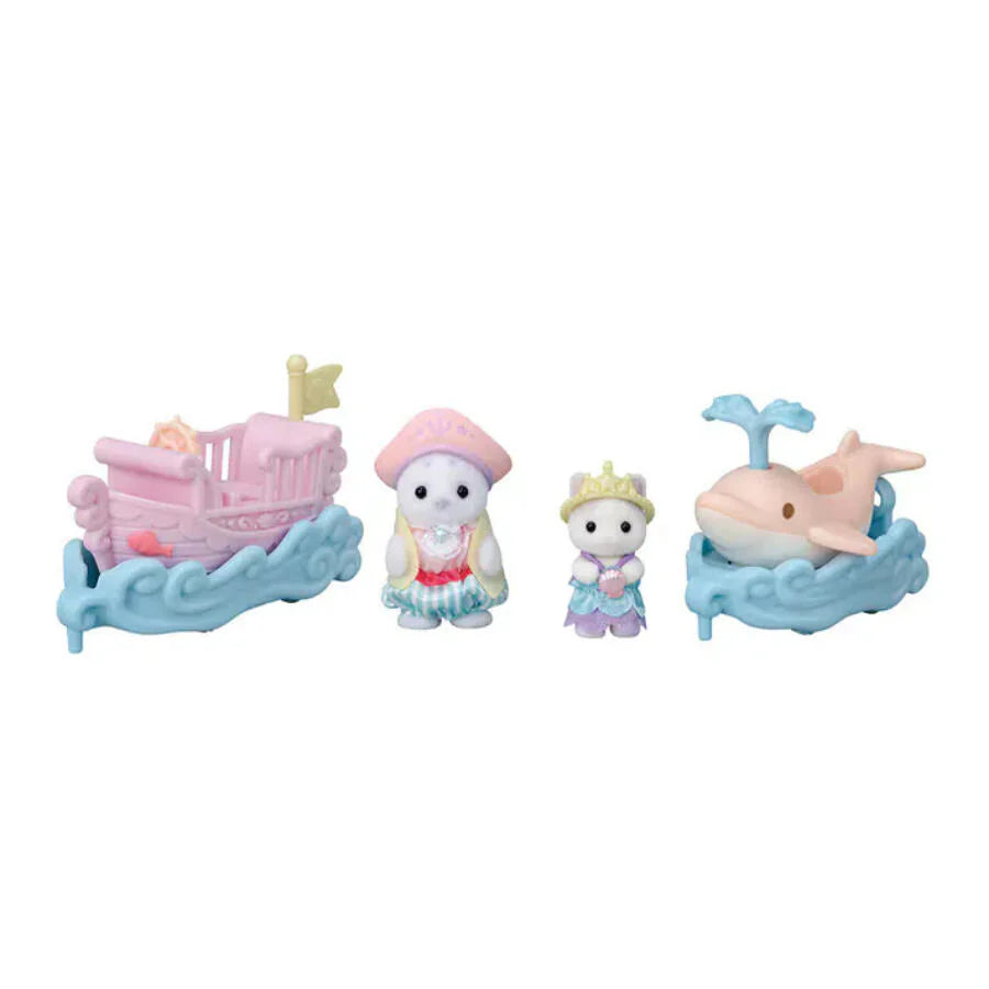 Sylvanian Families Amusement Park Ride Set - Ride The Waves