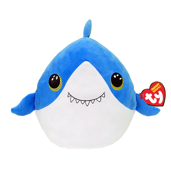 TY Finsley Shark 10" Squishy Beanie