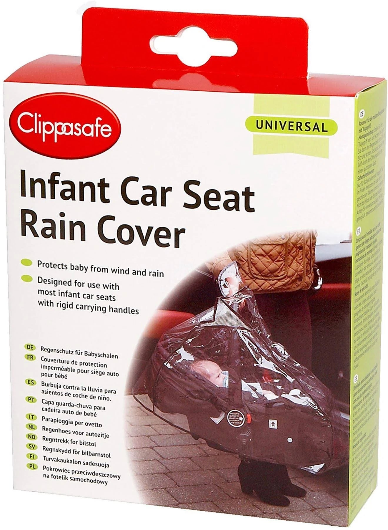 Clippasafe Infant Car Seat Rain Cover