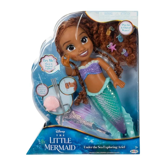 Disney Princess The Little Mermaid Under The Sea Exploring Ariel Doll