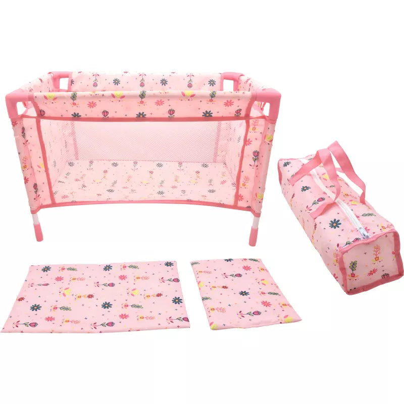 Dolls World Deluxe Travel Cot