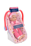 Dolls World 12" Isabella with Car Seat