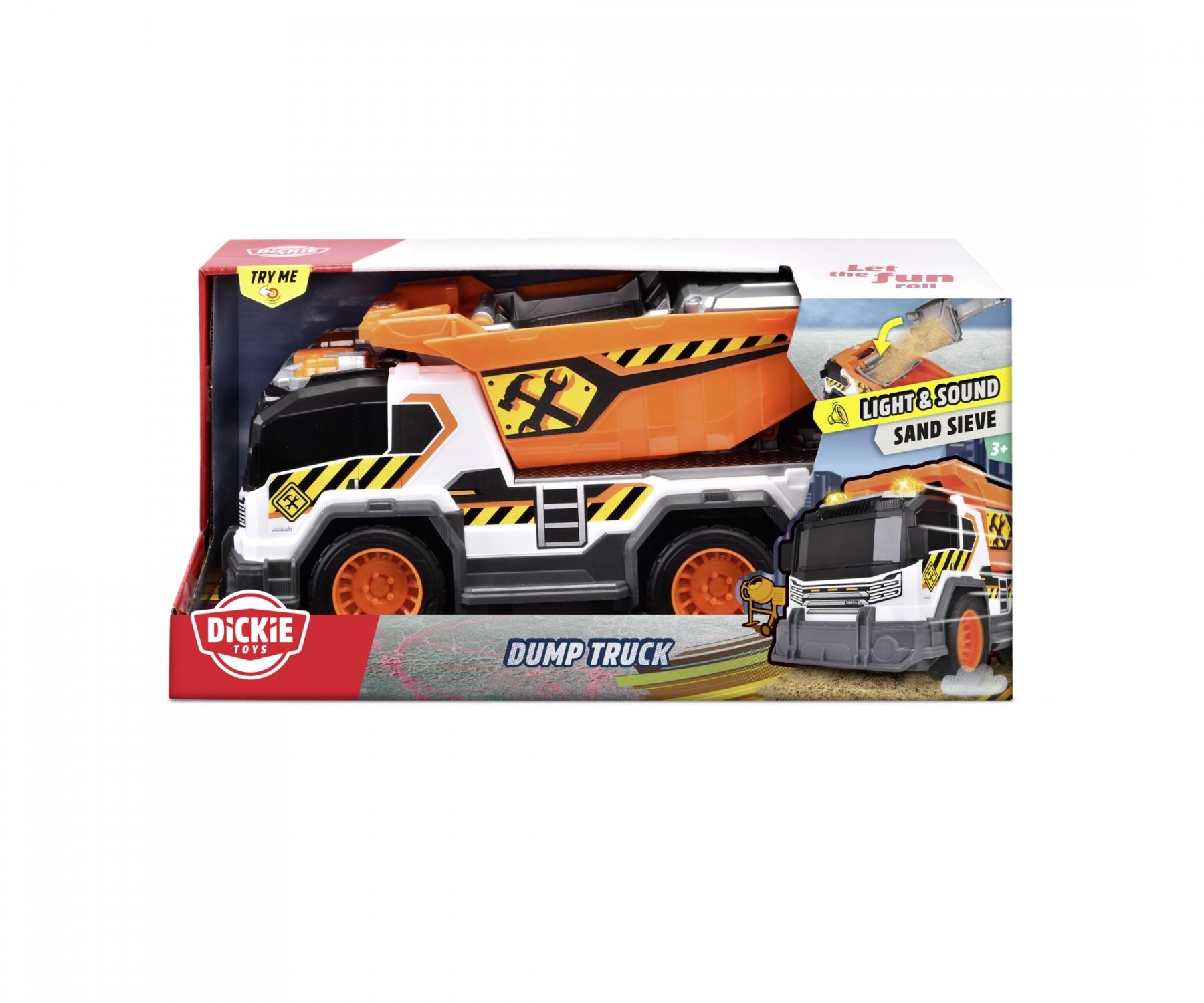 Dickie Dump Truck With Light And Sound