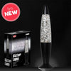 Lumez Lava / Glitter Lamp Silver / Black