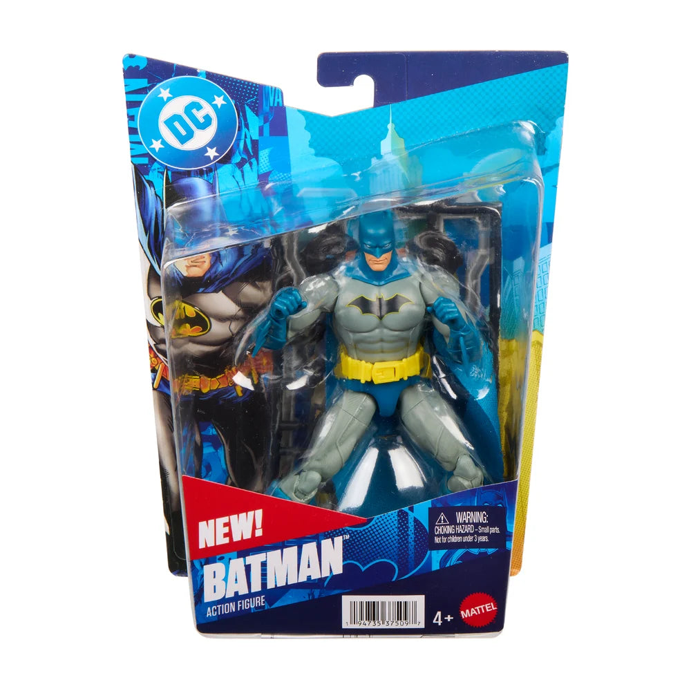 Batman DC 6" Action Figure With Accessories Batman