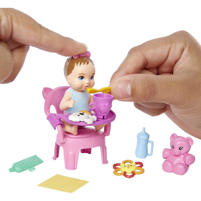 Barbie Babysitters Inc. First Tooth Baby Doll And Accessories