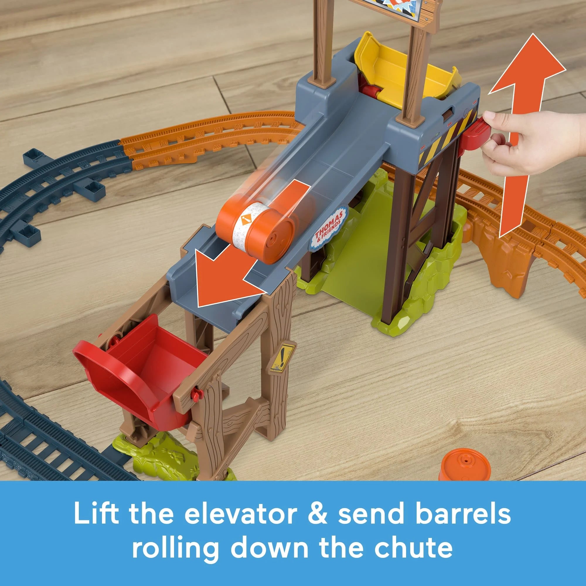 Thomas And Friends Diesel's Lift And Load Construction Track Set