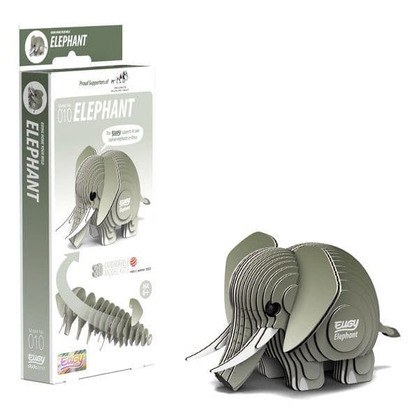 Eugy 3D Model Jigsaw Kit Elephant