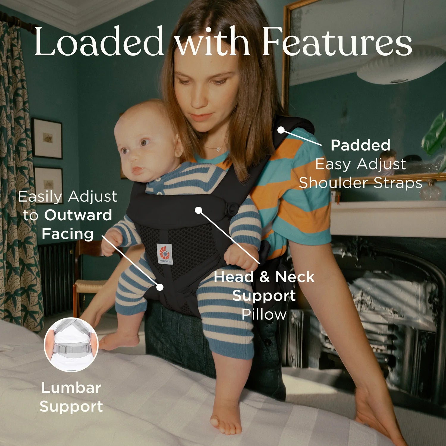 Ergobaby Omni 360 All In One All Position Baby Carrier
