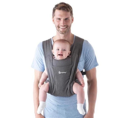 Ergobaby Embrace Cosy Newborn Baby Carrier Heather Grey