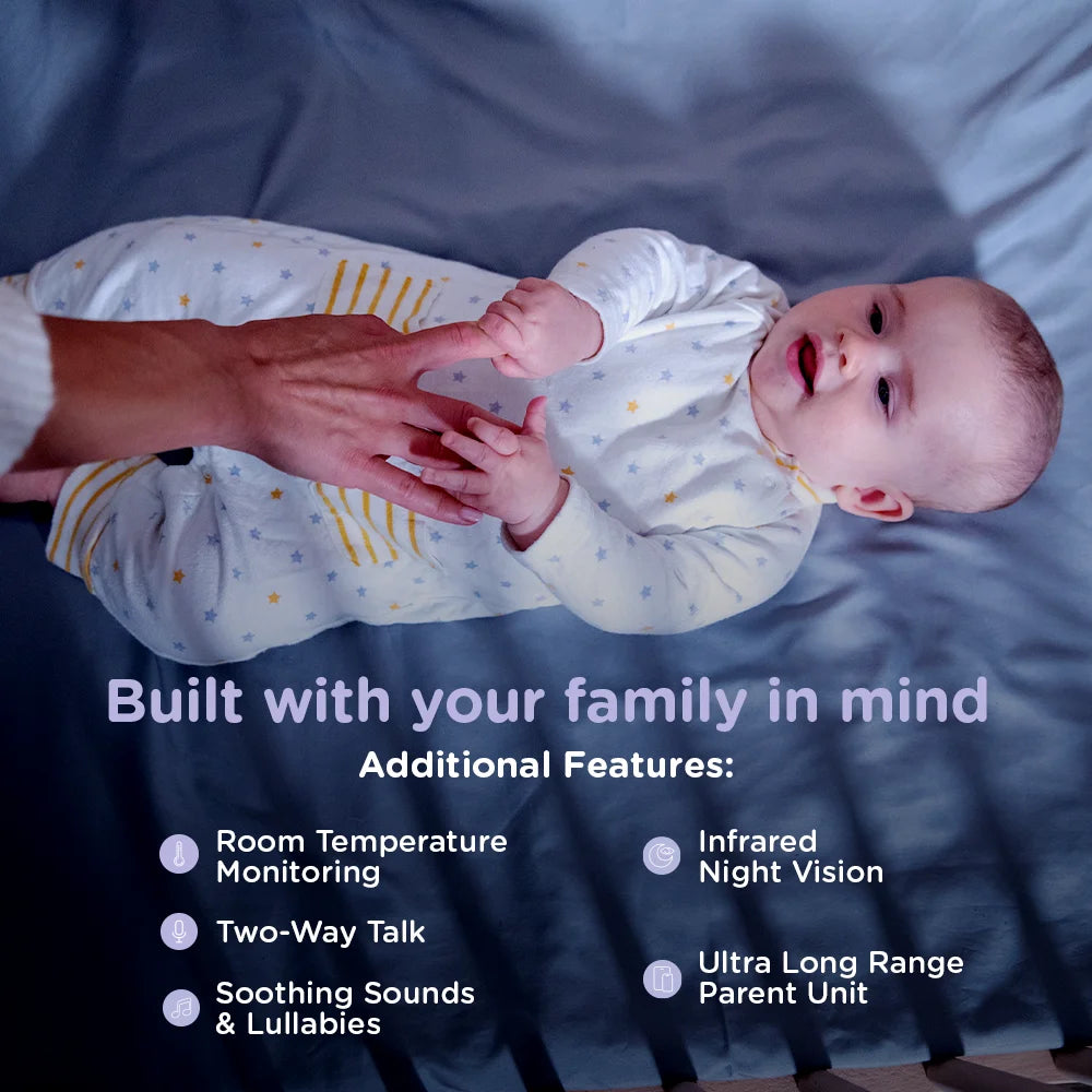 Hubble Glow 5 In 1 Smart Full HD Baby Monitor