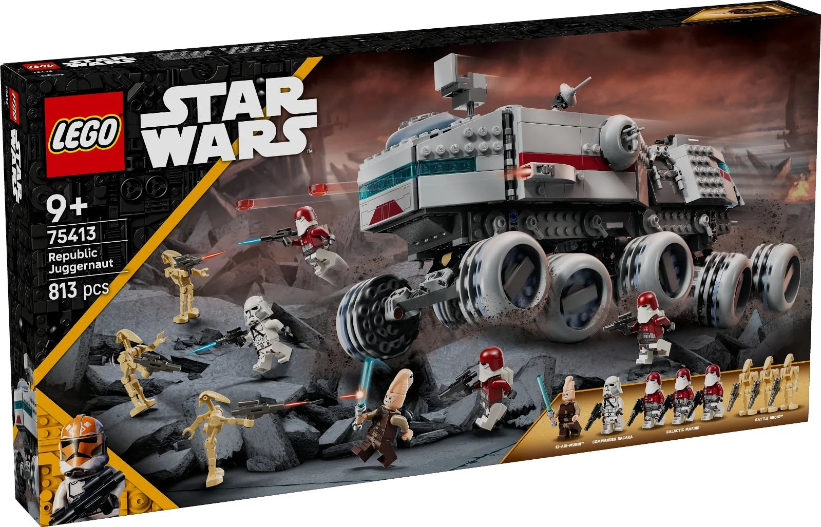 Lego Star Wars 75413 The Clone Wars Republic Juggernaut Set