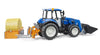 Bruder New Holland T5.120 Tractor With Front Loader And Link Box