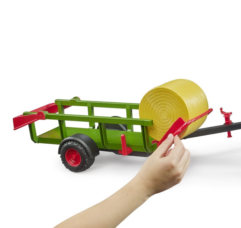 Bruder 2204 Self Loading Bale Trailer 1:16