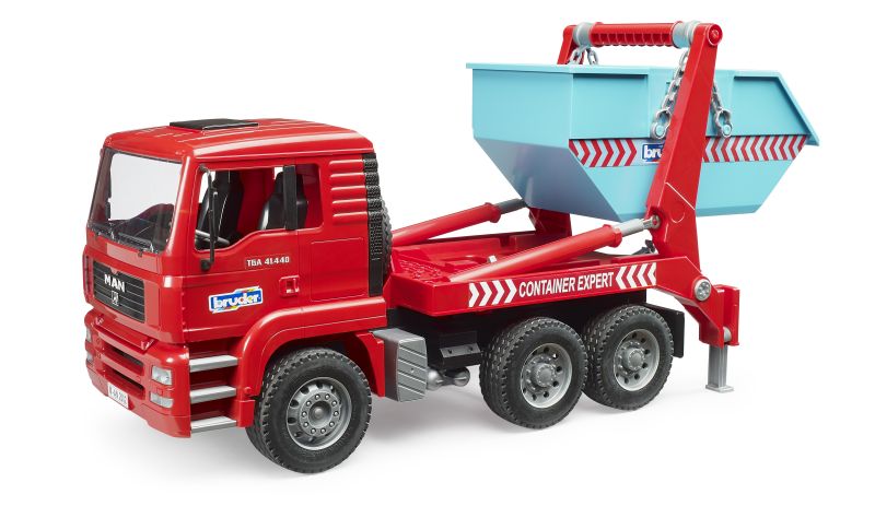 Bruder 2741 MAN TGA Skip Container Truck 1:16