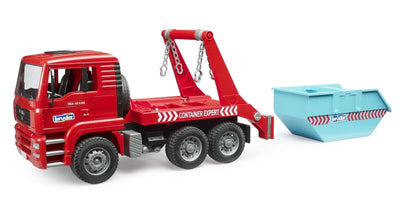 Bruder 2741 MAN TGA Skip Container Truck 1:16