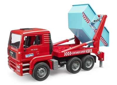Bruder 2741 MAN TGA Skip Container Truck 1:16