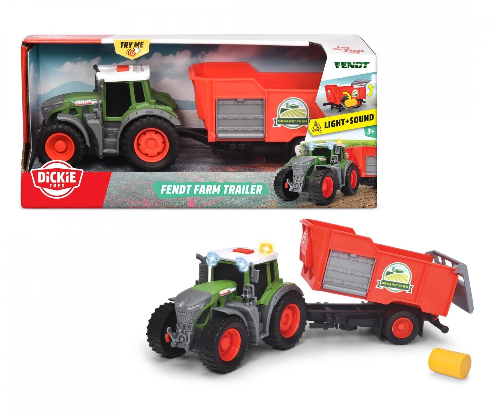 Dickie Fendt Farm Tractor And Trailer