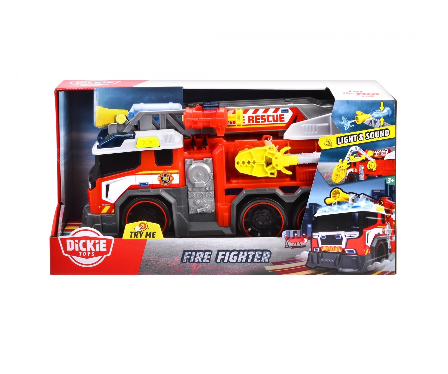 Dickie Fire Fighter Truck With Light And Sound