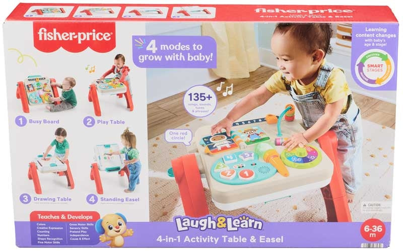 Fisher Price Laugh And Learn 4 In 1 Activity Table And Easel
