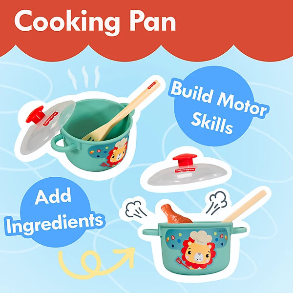 Fisher Price My 1st Dinner 12pc First Cooking Playset